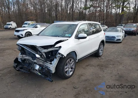 2025 Honda Passport Awd Ex-L from USA, damaged, VIN 5FNYF8H54SB012849